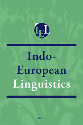  Indo-European Linguistics | Zeitschrift |  Sack Fachmedien