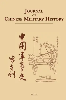 Journal of Chinese Military History | Brill | Zeitschrift | sack.de