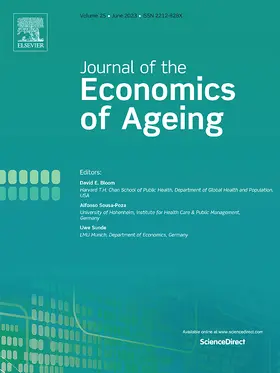  The Journal of the Economics of Ageing | Zeitschrift |  Sack Fachmedien