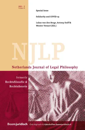 Chief-Editor: Wouter Veraart |  Netherlands Journal of Legal Philosophy | Zeitschrift |  Sack Fachmedien