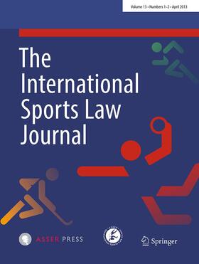 Editor-in-Chief: Johan Lindholm |  The International Sports Law Journal | Zeitschrift |  Sack Fachmedien
