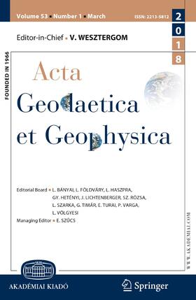  Acta Geodaetica et Geophysica | Zeitschrift |  Sack Fachmedien