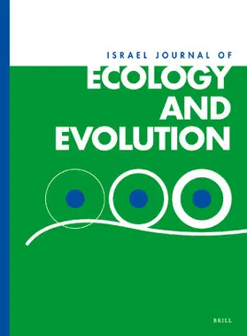  Israel Journal of Ecology and Evolution | Zeitschrift |  Sack Fachmedien