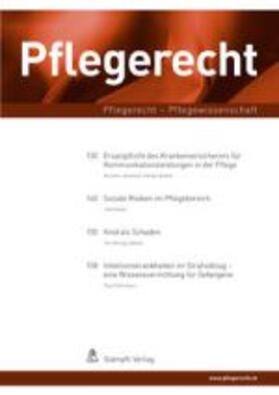 Stämpfli Verlag AG |  Pflegerecht | Zeitschrift |  Sack Fachmedien