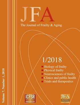  The Journal of Frailty & Aging | Zeitschrift |  Sack Fachmedien