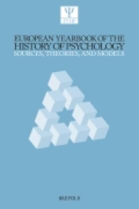 European Yearbook of the History of Psychology | Brepols | Zeitschrift | sack.de