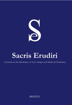  Sacris Erudiri | Zeitschrift |  Sack Fachmedien