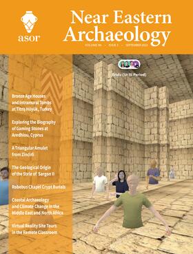  Near Eastern Archaeology | Zeitschrift |  Sack Fachmedien