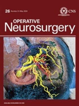 Operative Neurosurgery | Zeitschrift |  Sack Fachmedien