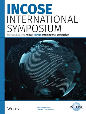  INCOSE International Symposium | Zeitschrift |  Sack Fachmedien