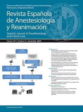  Revista Espanola de Anestesiologia y Reanimacion (English Edition) | Zeitschrift |  Sack Fachmedien