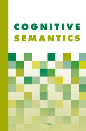 Cognitive Semantics | Brill | Zeitschrift | sack.de