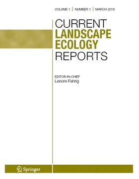  Current Landscape Ecology Reports | Zeitschrift |  Sack Fachmedien