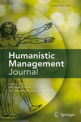 Editor-in-Chief: Michael Pirson |  Humanistic Management Journal | Zeitschrift |  Sack Fachmedien