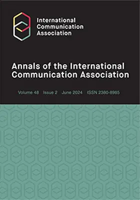  Annals of the International Communication Association | Zeitschrift |  Sack Fachmedien