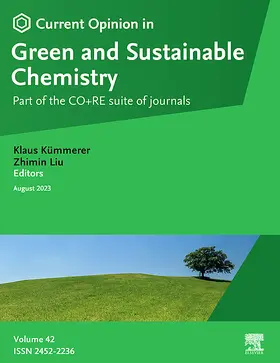  Current Opinion in Green and Sustainable Chemistry | Zeitschrift |  Sack Fachmedien