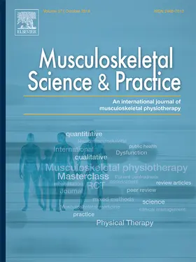  Musculoskeletal Science and Practice | Zeitschrift |  Sack Fachmedien