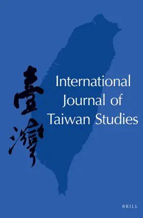 International Journal of Taiwan Studies | Brill | Zeitschrift | sack.de