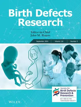  Birth Defects Research | Zeitschrift |  Sack Fachmedien