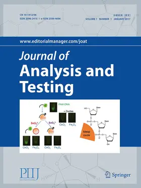 Editor-in-Chief: Hailing Tu |  Journal of Analysis and Testing | Zeitschrift |  Sack Fachmedien