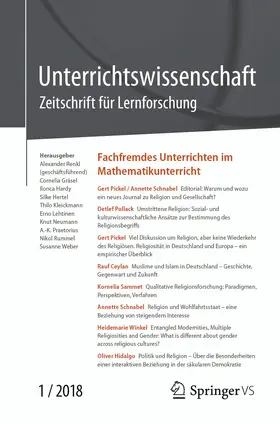  Unterrichtswissenschaft | Zeitschrift |  Sack Fachmedien