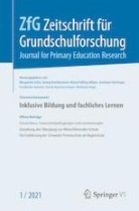  Zeitschrift für Grundschulforschung | Zeitschrift |  Sack Fachmedien