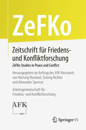  Zeitschrift für Friedens- und Konfliktforschung | Zeitschrift |  Sack Fachmedien