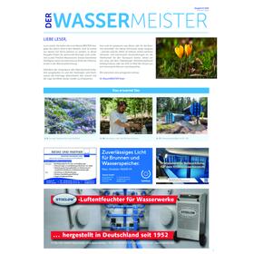 Der Wassermeister | Vulkan | Zeitschrift | sack.de