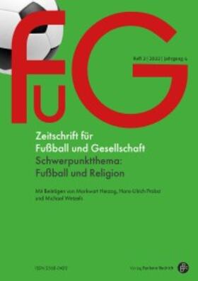 FuG - Zeitschrift für Fußball und Gesellschaft | Barbara Budrich | Zeitschrift | sack.de