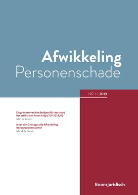  Afwikkeling Personenschade | Zeitschrift |  Sack Fachmedien