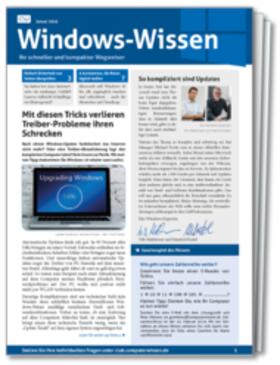  Windows-Wissen | Zeitschrift |  Sack Fachmedien