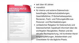  Datenschutz-Berater | Zeitschrift |  Sack Fachmedien