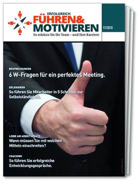  Erfolgreich Führen und Motivieren | Zeitschrift |  Sack Fachmedien