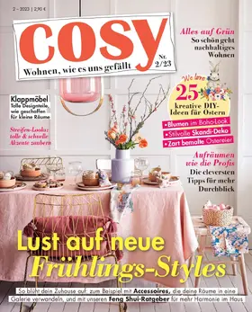  Cosy | Zeitschrift |  Sack Fachmedien