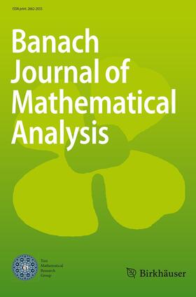  Banach Journal of Mathematical Analysis | Zeitschrift |  Sack Fachmedien