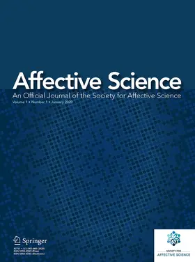  Affective Science | Zeitschrift |  Sack Fachmedien