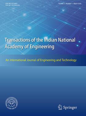  Transactions of the Indian National Academy of Engineering | Zeitschrift |  Sack Fachmedien