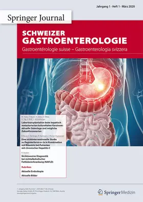  Schweizer Gastroenterologie | Zeitschrift |  Sack Fachmedien