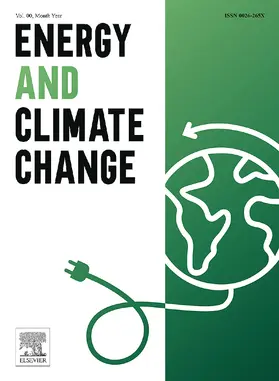  Energy and Climate Change | Zeitschrift |  Sack Fachmedien