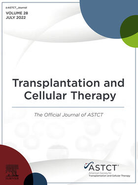  Transplantation and Cellular Therapy | Zeitschrift |  Sack Fachmedien