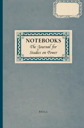  Notebooks: The Journal for Studies on Power | Zeitschrift |  Sack Fachmedien