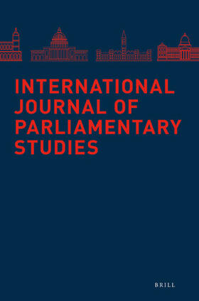  International Journal of Parliamentary Studies | Zeitschrift |  Sack Fachmedien