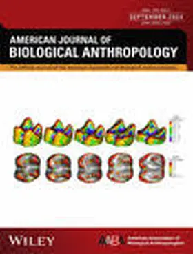  American Journal of Biological Anthropology | Zeitschrift |  Sack Fachmedien