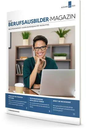  Das Berufsausbilder-Magazin | Zeitschrift |  Sack Fachmedien