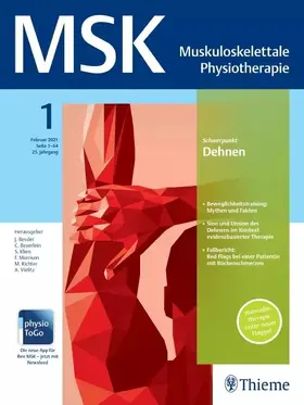  MSK - Muskuloskelettale Physiotherapie | Zeitschrift |  Sack Fachmedien