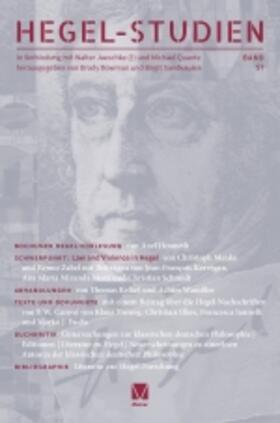  Hegel-Studien | Zeitschrift |  Sack Fachmedien