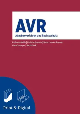  Abgabenverfahren und Rechtsschutz (AVR) | Zeitschrift |  Sack Fachmedien