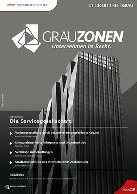  Grauzonen | Zeitschrift |  Sack Fachmedien