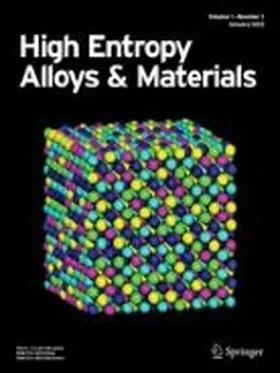  High Entropy Alloys & Materials | Zeitschrift |  Sack Fachmedien