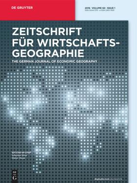  ZFW – Advances in Economic Geography | Zeitschrift |  Sack Fachmedien